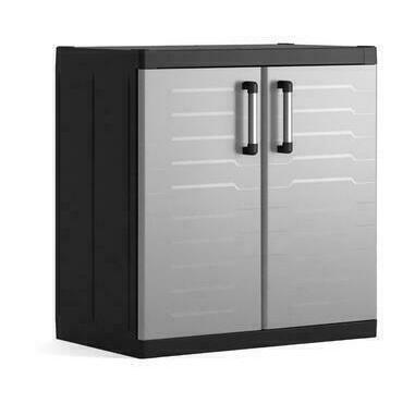 Skříň Keter Detroit Low XL šedá