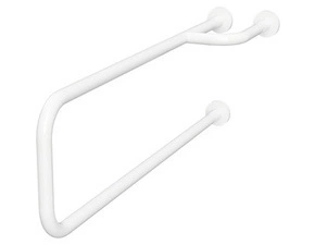 Madlo podpěrné k umyvadlu Bemeta Help 776 mm pravé, s krytkou bílé