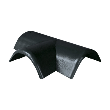 Hřebenáč rozdělovací levý T250 Bramac Star s příchytkou ebenově černá