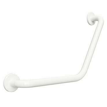 Madlo úhlové Bemeta Help s krytkou bílé