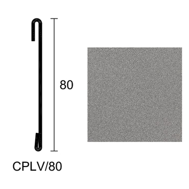 Krycí profil Profilpas PROTEC CPLV/80 kámen
