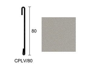 Krycí profil Profilpas PROTEC CPLV/80 šedobéžová