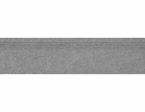 Schodovka Rako Block 30×120 cm tmavě šedá DCPVF782