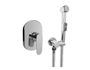 Baterie podomítková Mereo Viana CBE60105BS bez přepínače chrom oválný kryt