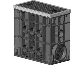 Šachta kabelová Langmatz EK437 poklop B125 kompozitní