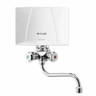 Elektrický průtokový ohřívač Clage M 3 SMB 3,5 kW 230 V s kohoutkovou baterií