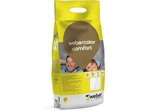 Hmota spárovací webercolor comfort white 5 kg