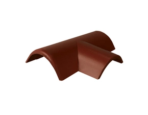 Hřebenáč rozdělovací pravý T250 Bramac Protector s příchytkou červenohnědá