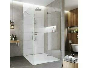 Dveře sprchové + boční stěna Mereo Novea CK10316ZP 1 000×1 000 mm pravé chrom/čiré sklo