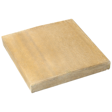 Deska zákrytová BEST V sedlová pro sloupky sand 500×500×70 mm