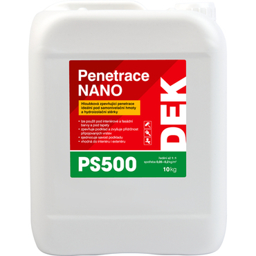 Penetrace stavební DEK NANO PS500 10 kg