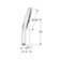 Sprcha ruční Grohe Vitalio SmartActive 150 3 proudy chrom 26597000