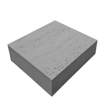 Schod betonový Presbeton VERTO 2 reliéfní šedá 400×500×150 mm