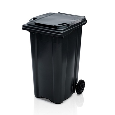Popelnice plastová TBA MGB 240 l černá