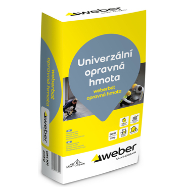 Hmota opravná weberbat 20 kg