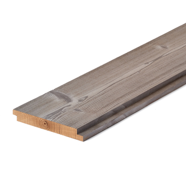 Palubka obkladová kartáčovaná polodrážka Thermowood Luna Arctic Layer smrk 19×142×3 000 mm