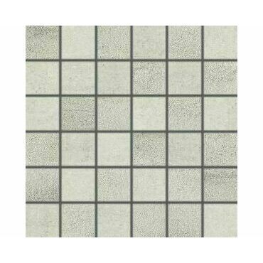Mozaika Rako CEMENTO 5×5 cm (set 30×30 cm) šedobéžová DDN05662