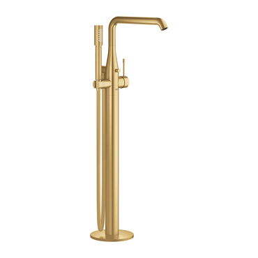 Baterie vanová do podlahy Grohe Essence kartáčovaný Cool Sunrise 25248GN1
