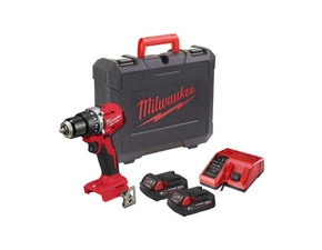 Šroubovák vrtací s příklepem AKU Milwaukee M18BLPDRC-202C