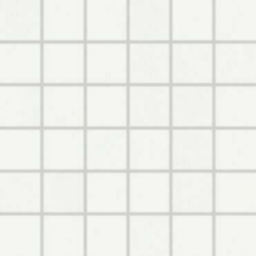 Mozaika Rako Blend 5×5 cm (set 30×30 cm) bílá WDM06805