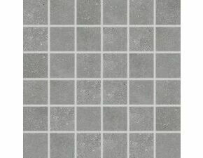Mozaika Rako Betonico 5×5 cm (set 30×30 cm) šedá WDM05791