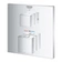 Díl nadomítkový Grohe Grohtherm Cube chrom s přepínačem 24154000