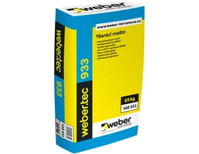 Malta těsnicí webertec 933 25 kg