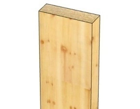 Plotovka dřevěná zkosená po úhlem 18×89×800 mm