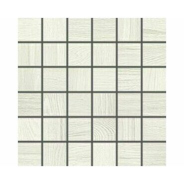 Dlažba Rako BOARD 5×5 cm (set 30×30 cm) světle šedá DDM05140