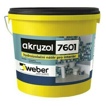 Hmota hydroizolační weber akryzol 15 kg