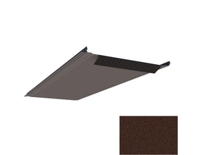 Krytina plechová LINEDEK 485 Micro Imitace MIC82 corten tmavý BentCut