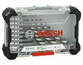 Sada vrtáků do kovu Bosch HSS Impact Control 2–10 mm 8 ks