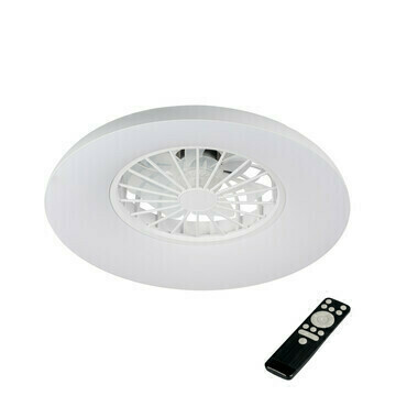 Svítidlo LED CCT s ventilátorem Kanlux Plave PAN48 max. 24 W RGB