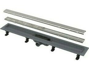 Žlab sprchový plastový WECCO WZ04/750 včetně roštu oboustranného roštu