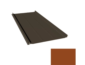 Krytina plechová LINEDEK 485 Rib SP 25 LESK 2M604 cihlová