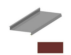 Oplechování římsy RS312S SP 25 RAL 3009 cihlově hnědá