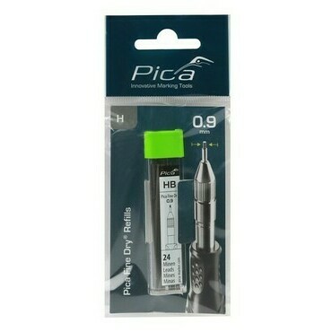 Tuhy náhradní Pica Fine Dry 0,9 mm černé 24 ks