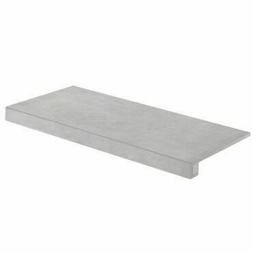 Tvarovka schodová Rako Extra 40×80 cm světle šedá DCF84723