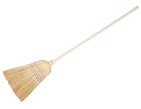 Koště čirokové s násadou