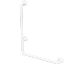 Držadlo nástěnné opěrné Bemeta Help 680 mm levé bez krytky bílé