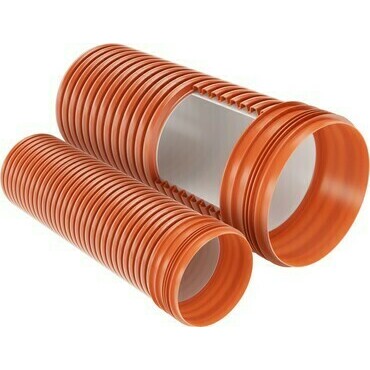 Trubka korugovaná Pipelife Pragma + ID SN 10 DN 200 délka  6 000 mm