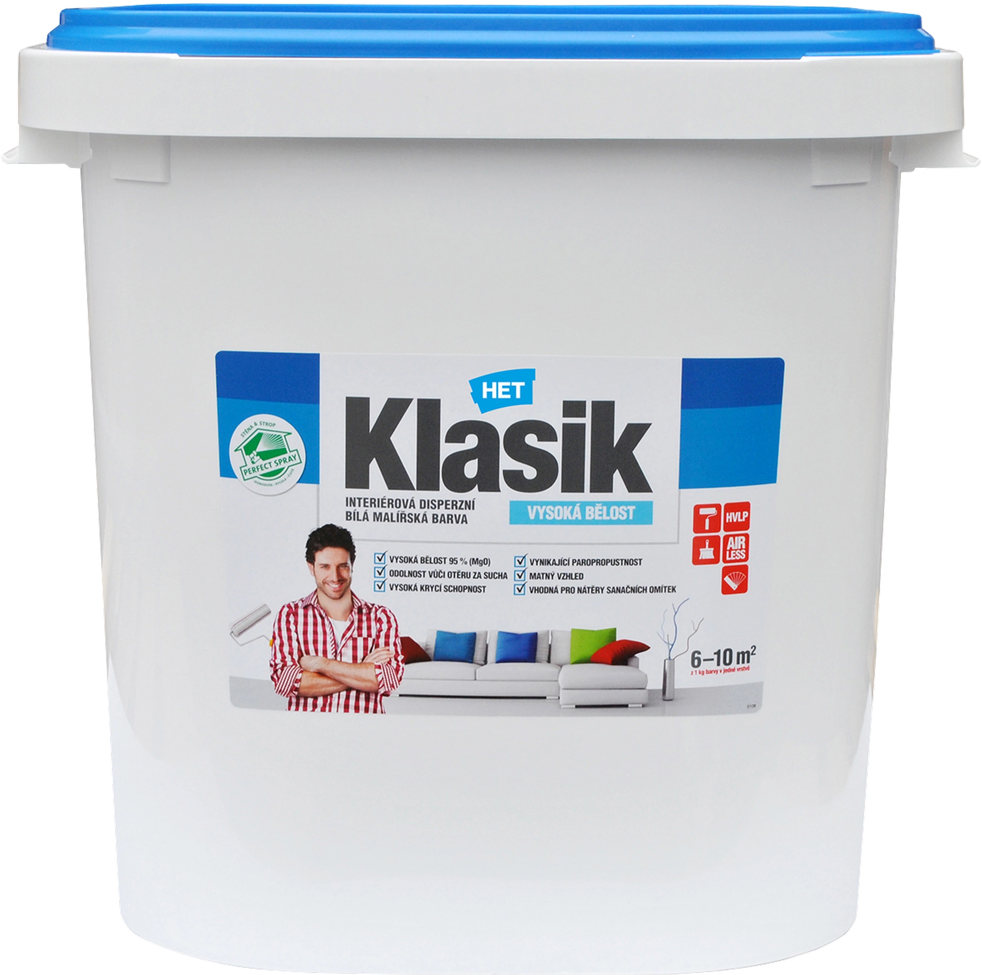 HET Malba interiérová HET Klasik bílá 40 kg