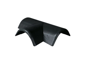 Hřebenáč rozdělovací levý T220 Bramac Protector Plus se dvěma příchytkami ebenově černá