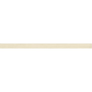 Listela Rako Textile 2,2×40 cm slonová kost WLAMG001