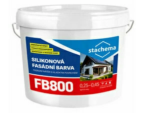 Nátěr fasádní silikonový Stachema FB800 13,6 kg