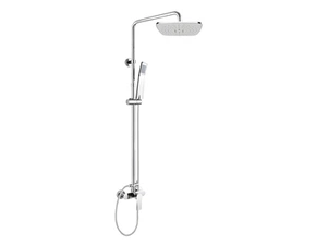 Systém sprchový Mereo Dita CBE60104SBD 150 mm chrom/šedá