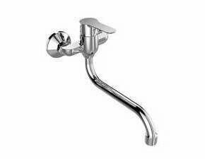 Baterie dřezová nástěnná Mereo Zuna CB301A01Z 100 mm chrom ramínko 200 mm