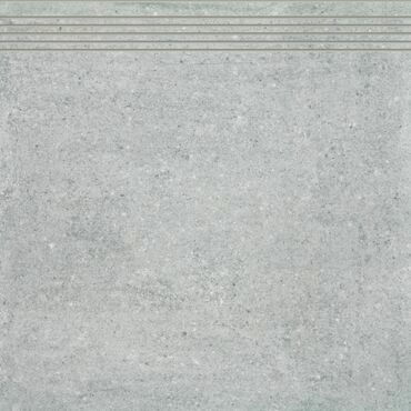 Schodovka Rako CEMENTO 60×60 cm šedá DCP62661