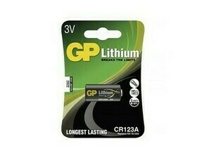 Baterie GP Lithium Cell CR123A 1 500 mAh