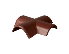 Hřebenáč rozdělovací X Bramac Protector Plus se dvěma příchytkami červenohnědá